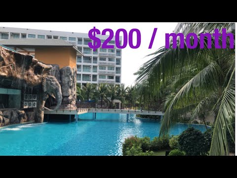 Pattaya Luxury Condo: Fully Furnished, 5,700 sqm pool, waterfalls, Sauna, Gym - February, 2021