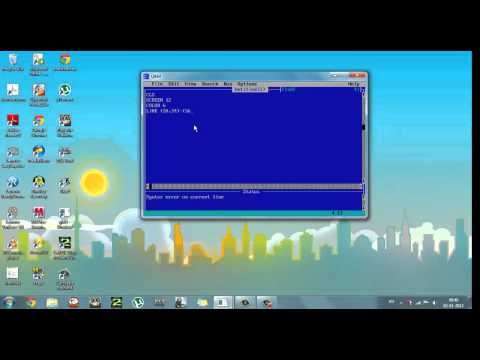 How To Make A Line In QBASIC