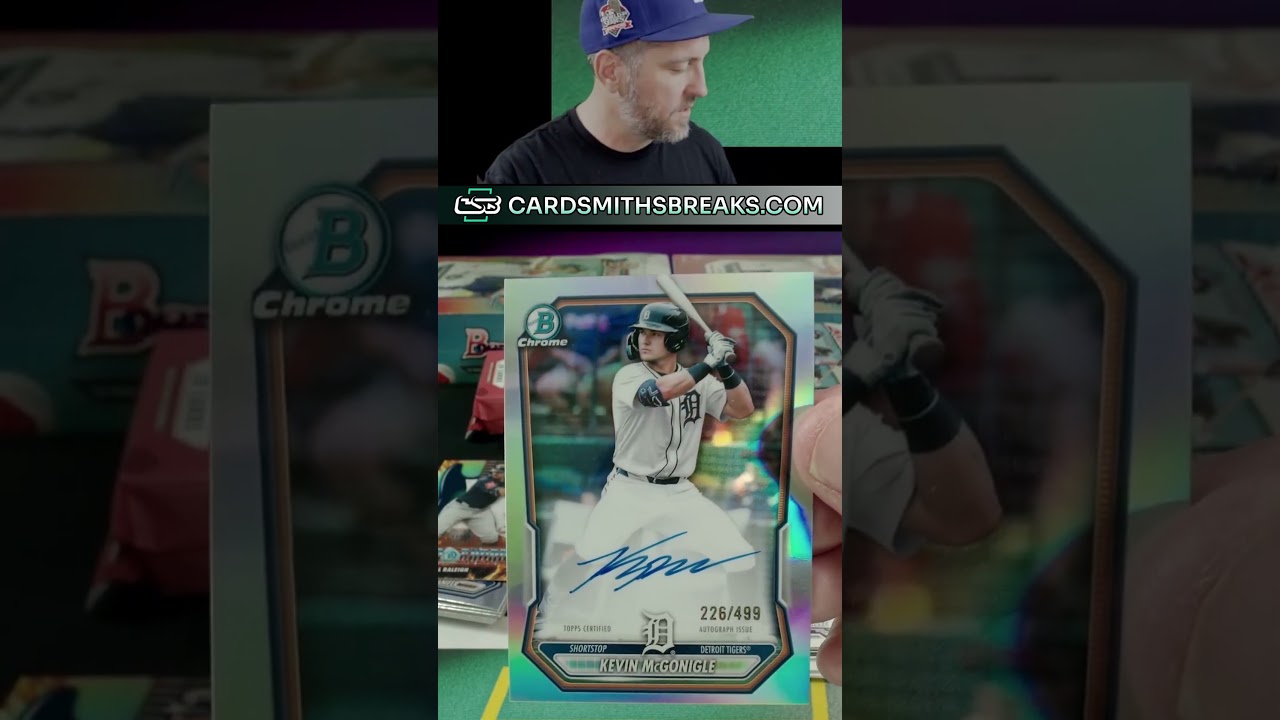 2026 Bowman Baseball Kevin McGonigle Auto #baseballcards #topps #tradingcards #fanatics #thehobby