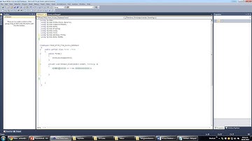 Visual C# with Microsoft Access Database Tutorial   Part 2 Database and Coding
