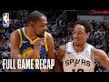 WARRIORS vs SPURS | San Antonio Looks For Their 9th Consecutive Victory  | March 18, 2019