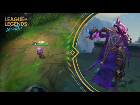 【英雄联盟手游】LOL手游：烬暗星皮肤鉴赏，凭什么它卖得最贵Dark Cosmic Jhin skin | Wild Rift