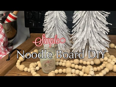 How To Build High End Stove Cover - how-to noodle board build DIY