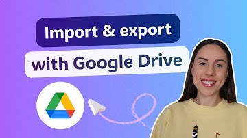 How to import and export videos using Google Drive in Clipchamp