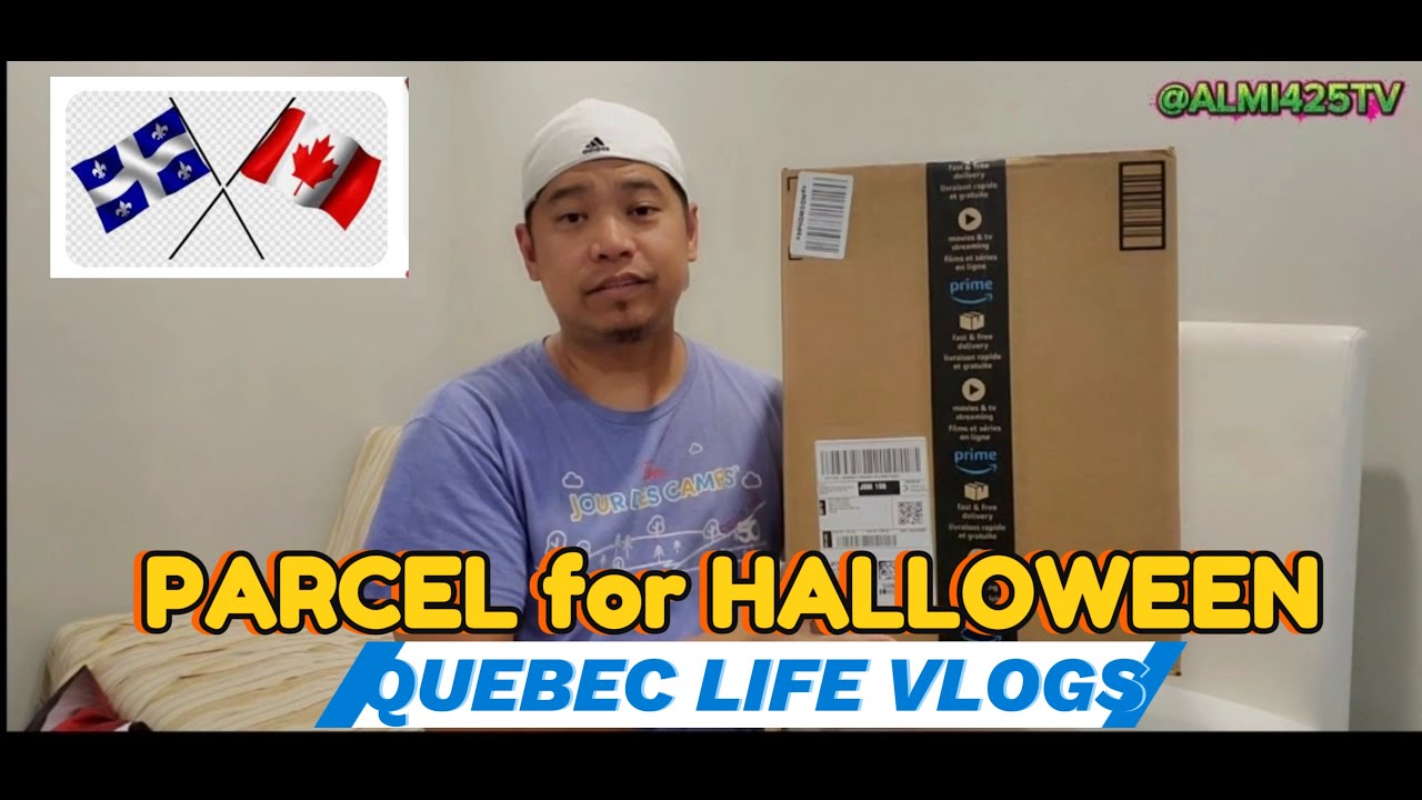 ПОСЫЛКА на ХЭЛЛОУИН | Видеоблоги Quebec Life