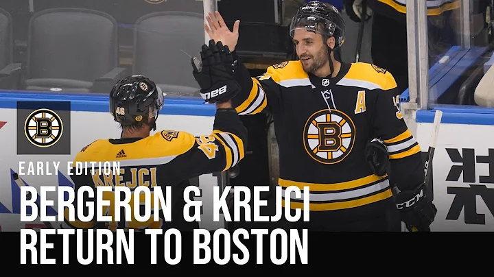 Bruins bring back Patrice Bergeron, David Krejci o...