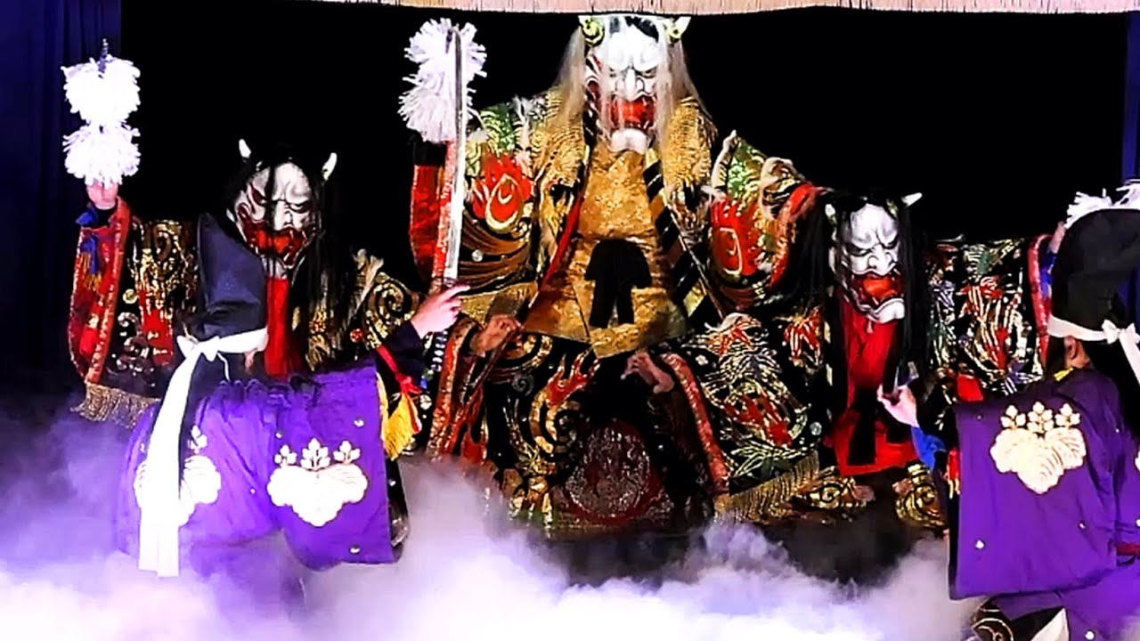 石見美郷神楽 紅葉狩】 #都神楽団 2025.8.13～2025グリーンロード