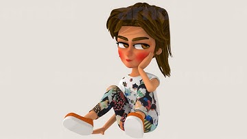 Explain Custom attributes for face in Maya (Amy model)