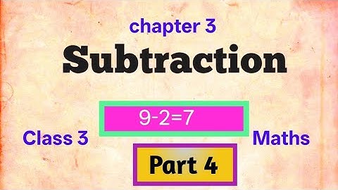 Subtraction part4 | class 3 Maths| chapter 3 subtraction #maths ,#subtraction ,#class3maths, #cbse