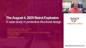 The August 4, 2020 Beirut Explosion: A case study in protective structural design