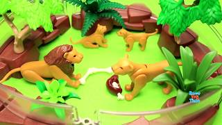 Huge Playmobil Animal Zoo Building Sets - Fun Animals Toys For Kids