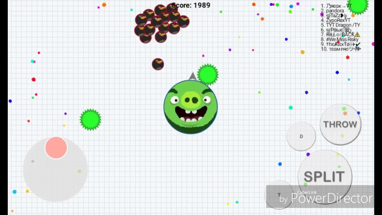 Petri dish and blob(agar.io) double split& popsplit hacked
