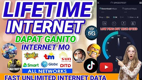 NEW FAST LIFETIME INTERNET GOOD FOR DITO SIM & ALL NETWORKS (SPEED LIKE A WIFI)