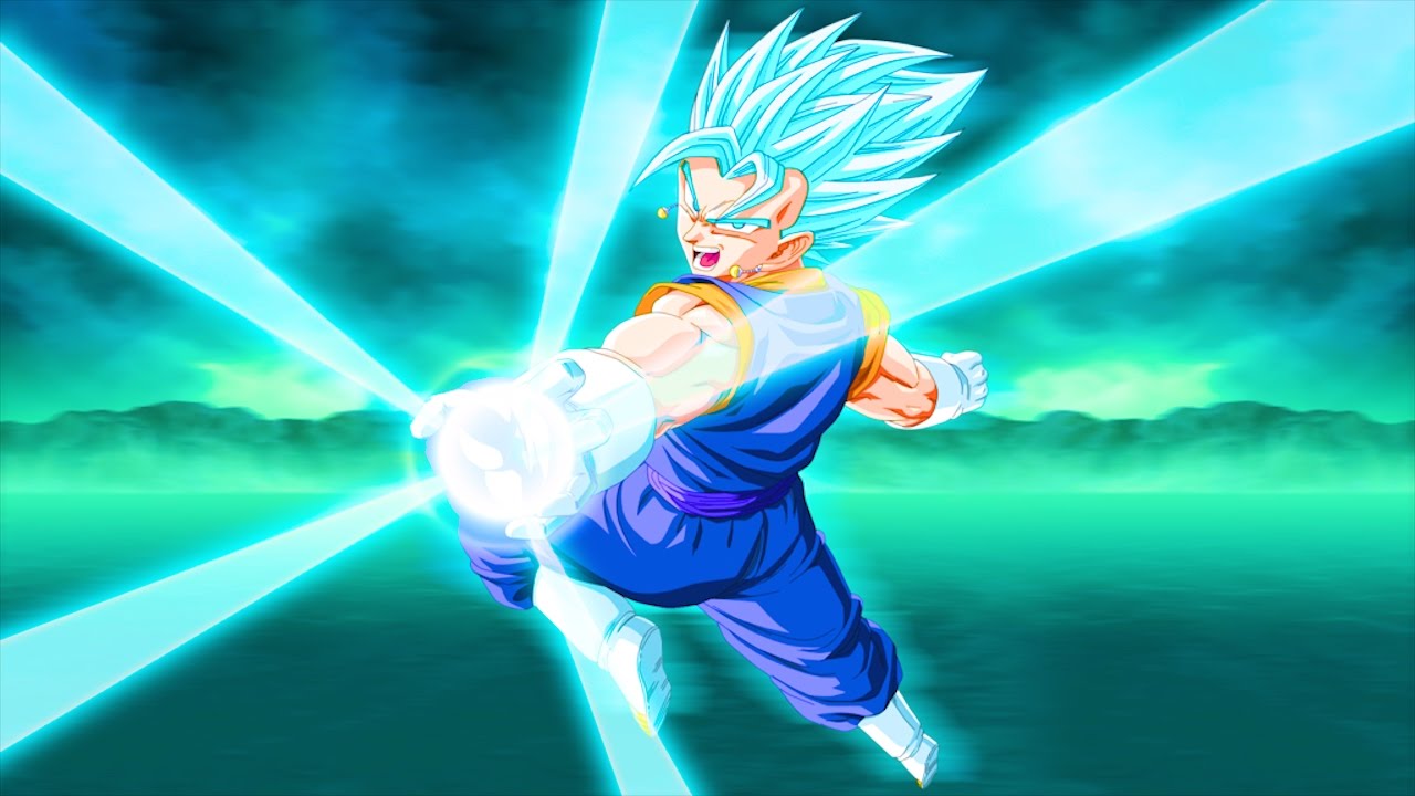 Dragon Ball Super - Vegito, The Ultimate Warrior mustard rug