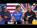 Americans/Africans pronouncing LONDON/ roadman slang (UK) *hilarious* Pt.2