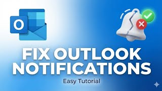 How to turn on new mail alert pop-up on taskbar of outlook