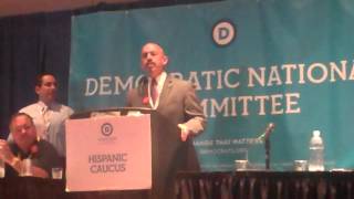 Lt. Gov. Joe Garcia Addresses Hispanic Caucus, 9.3.12