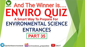 🏆The Winner is❓Environmental Science Quiz|NTA-UGC NET-JRF(Solution-35)
