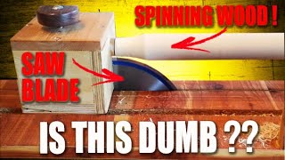 DANGEROUS new trend in internet table saw videos? You decide...