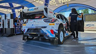 Wrc Vodafone Rally De Portugal 2024 | Service Park - M-Sport - Ford Puma Hybrid Rally1 | Full Hd