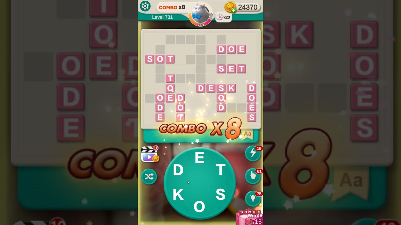 WORD VILLAS level 731