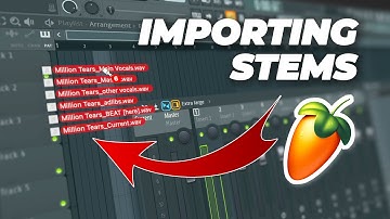 How To Import Stems in FL STUDIO 20 | Mix & Master Setup