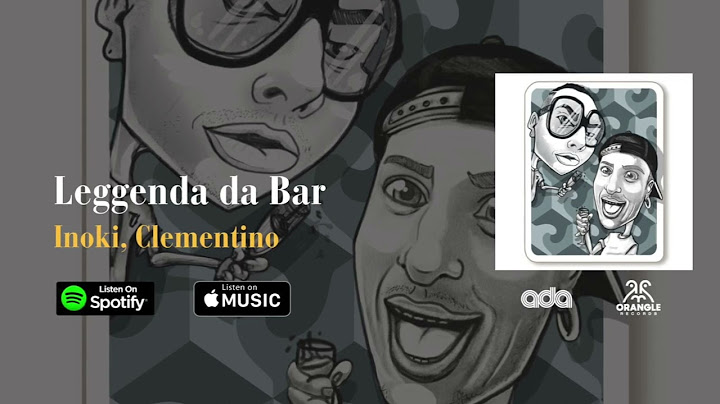 Inoki, Clementino - Leggenda da Bar (Visualizer)