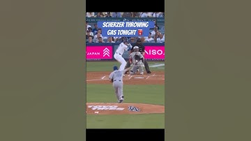 Max Scherzer Throwing GAS Tonight ⛽️