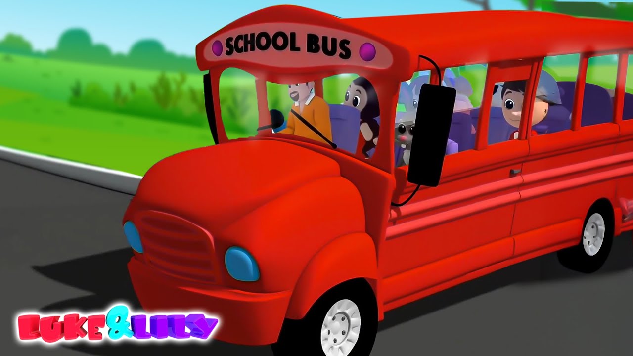 Rodas do ônibus Rimas Infantis + Mais Músicas Para Crianças, em Português