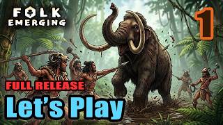 Can Your Tribe Survive The Stone Age? Turn Based 4X Strategy. Folk Emerging. Full Gameplay (Release) screenshot 3