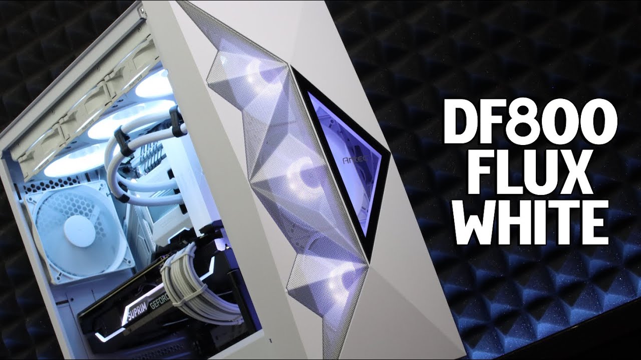ANTEC DF800 FLUX WHITE - NEW COATING! - YouTube
