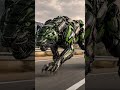 ZX10R INTO PANTHAR COLLAB #aianimation #aishorts#Superbike #Panther #Kawasaki #Cinematic #Action