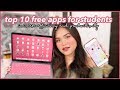 10 FREE APPS Every Student Should Have: Best Apps for College!
