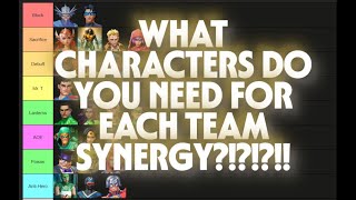 DC Worlds Collide - WHICH CHARACTERS ARE NEEDED FOR EACH SYNERGY?!?!?
