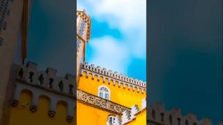 🏰 Bright Yellow Castle Jigsaw Puzzle | Satisfying Build