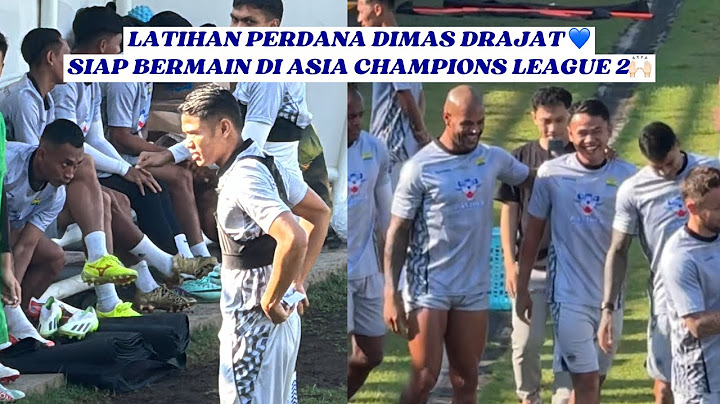 BEGINI DIMAS DRAJAD SAAT SESI LATIHAN PERDANA DI PERSIB💙🙌🏻