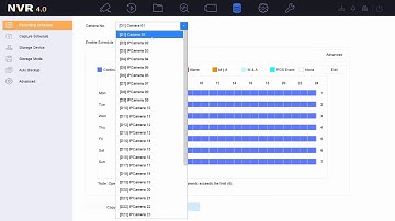 How to Configure Motion Triggering Recording on NVR GUI 4 0