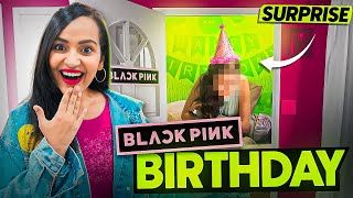 I broke into BLACKPINK Birthday of my SUBSCRIBER 🖤💗 & she had NO IDEA