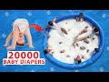 We Made Snow Pool Using ₹200000 Rupees Baby Diapers