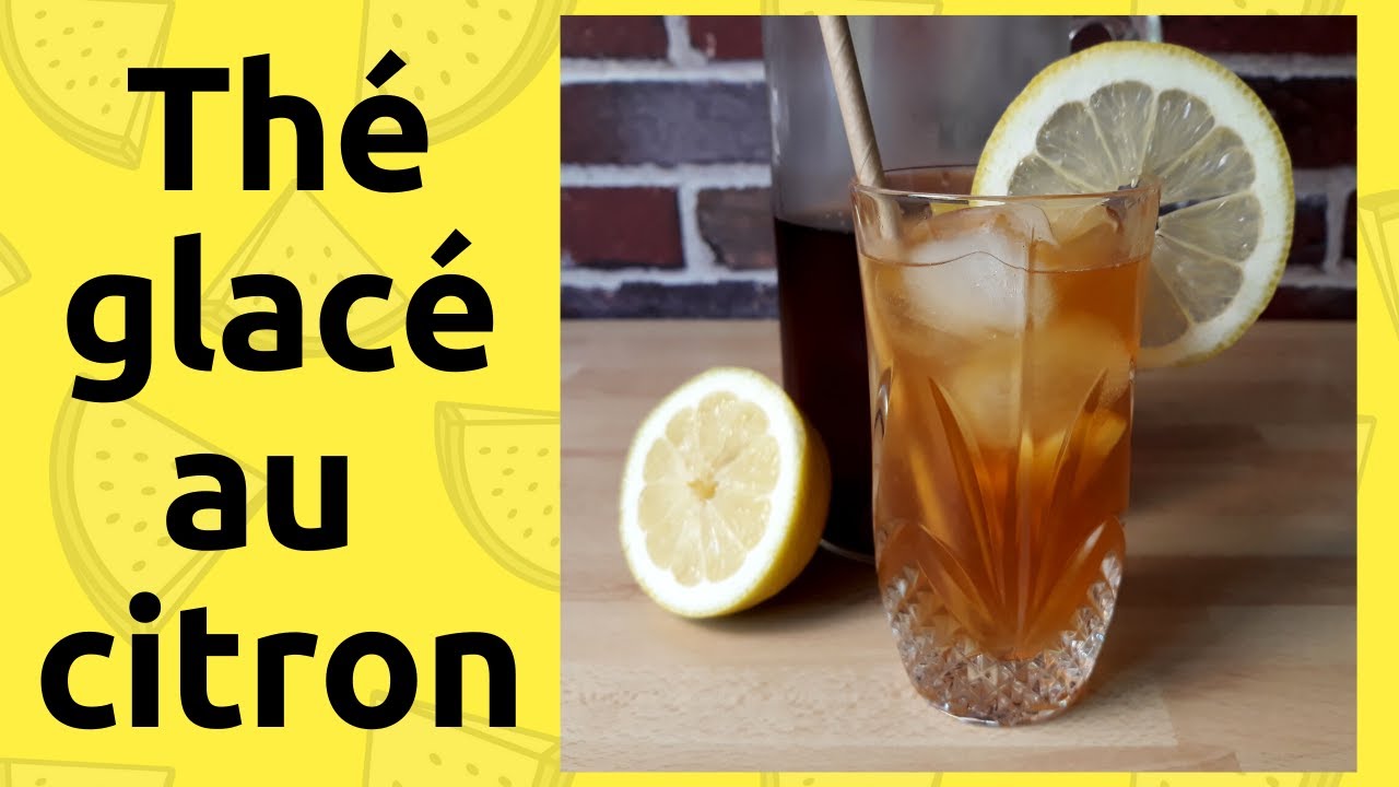 Thé glacé au citron #206
