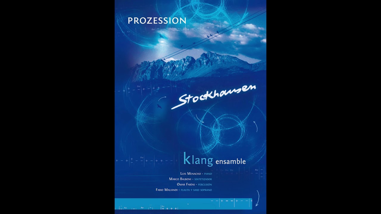 その他 Karlheinz Stockhausen Prozession LP Prozession (1967-2011) Karlheinz Stockhausen por Klang ensamble