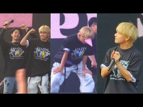 Taehyung Slow Dancing Live Performance at Park Hyoshin Concert V Attend Jungkook airport Bts react