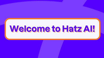 Welcome to Hatz AI!