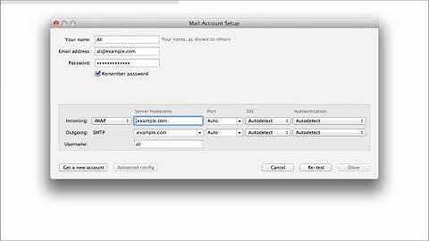 Setup your email with Mozilla Thunderbird