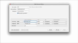 Setup your email with Mozilla Thunderbird