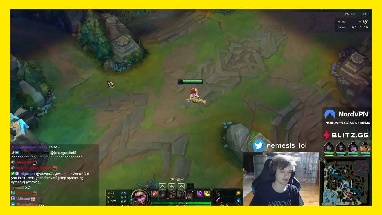 Nemesis got ganked by LS and Nasus