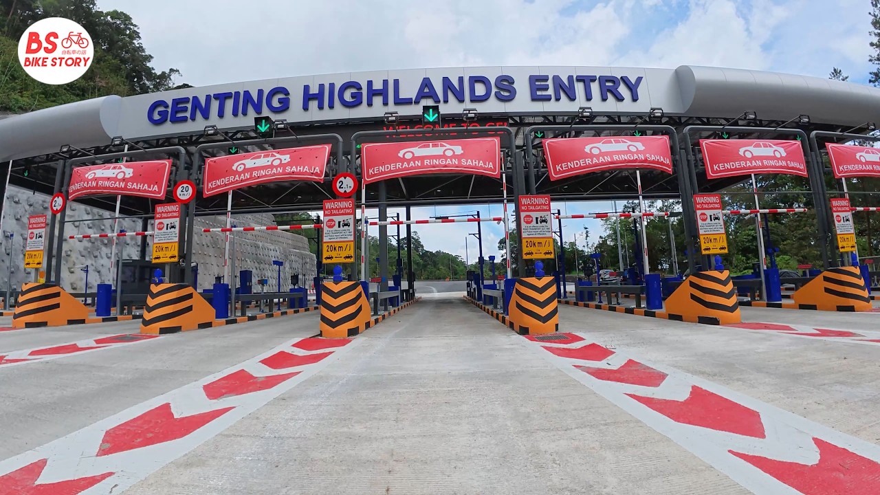 Sungei Wang Plaza Car Drive to Genting Highlands part4