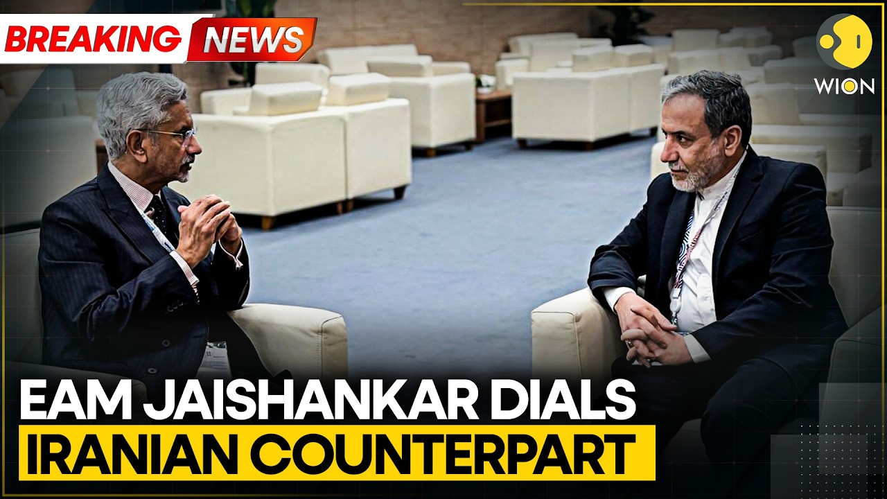 BREAKING: India’s Jaishankar Speaks With Iran FM Seyed Abbas Araghchi Again | WION