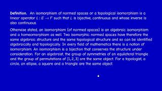 Math400 - Functional Analysis - Section 0.4 - Normed spaces
