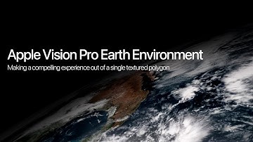 Apple Vision Pro Earth Environment